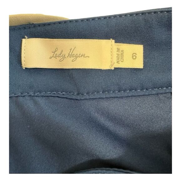 Lady Hagen Navy  Preppy Golf Skort Size 6 - Picture 3 of 6